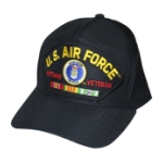 Air Force Vietnam Veteran Cap with 3 Ribbons and Emblem