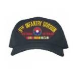 9th Infantry Division Vietnam Veteran Cap with 3 Ribbons and Patch