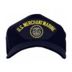 U. S. Merchant Marine Cap with Logo (Dark Navy)