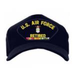 Air Force Cap with Vietnam Ribbons - Retired