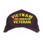 Vietnam Veteran Cap with 3 Ribbons