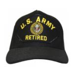 Army Retired Cap (Black)