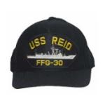 USS Reid FFG-30 Cap (Dark Navy) (Direct Embroidered)