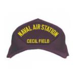 Naval Air Station - Cecil Field Cap (Dark Navy) (Direct Embroidered)