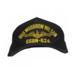 USS Woodrow Wilson SSBN-624 Cap with Gold Emblem (Dark Navy) (Direct Embroidered)