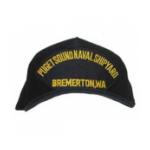 Pudget Sound Naval Shipyard - Bremerton, WA Cap (Dark Navy) (Direct Embroidered)