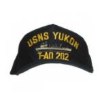 USNS Yukon T-AO 202 Cap (Dark Navy) (Direct Embroidered)