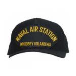 Naval Air Station - Whidbey Island, WA Cap (Dark Navy) (Direct Embroidered)