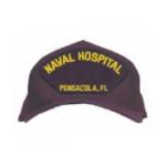 Naval Hospital - Pensacola,FL Cap (Dark Navy) (Direct Embroidered)