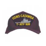 USNS Catawba T-ATF 168 Cap (Dark Navy) (Direct Embroidered)