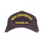 Naval Submarine Base - Bangor, WA Cap (Dark Navy) (Direct Embroidered)