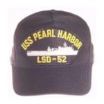 USS Pearlharbor LSD-52 Cap (Dark Navy) (Direct Embroidered)