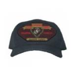 God Country Corps Semper Fidelis Marine Corps Cap with Globe & Anchor (Blac