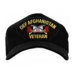 Operation Enduring Freedom Afghanistan Vet Cap (Black)