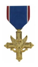 Distinguished Service Cross Anodized Medal (Full Size)