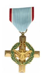 Air Force Cross Medal (Full Size)