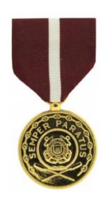 Coast Guard Good Conduct Anodized Medal (Full Size)
