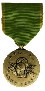Women's Army Corps Service Medal (Full Size)