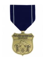 Coast Guard Expert Pistol Shot Medal (Full Size)