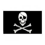 Jolly Roger Std Flag (3' x 5')