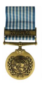 United Nations Korean Service Medal (Full Size)