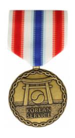 Merchant Marine Korean Service Medal (Full Size)