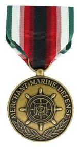 Merchant Marine Defense Medal (Full Size)