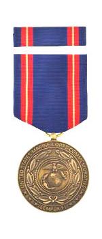 US Marine Corps Commemorative Medal & Ribbon Cased