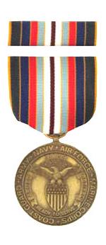 Armed Forces Retired Service Commemorative Medal & Ribbon Cased