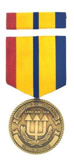 USN USMC Combat Action Commemorative Medal & Ribbon Cased