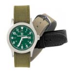 Smith & Wesson® Military Watch with Three Straps (Olive Drab Face)