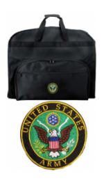 Army Garment Bag(Black)