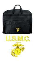 Marines Garment Bag(Black)