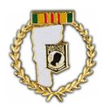 POW * MIA Vermont Pin