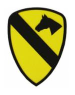 Army Cavalry Decals and Bumper Stickers