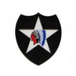 2nd Infantry Division Outside Window Decal