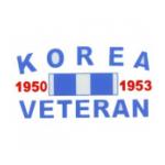 Korean Veteran Outside Window Decal with Ribbon