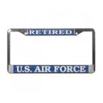 Air Force Retired License Plate Frame