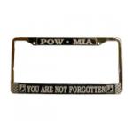 Pow * Mia License Plate Frame