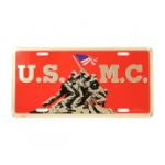 US Marine Iwo Jima License Plate