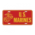 US Marines License Plate