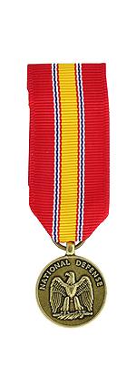 National Defense Service Medal (Miniature Size)