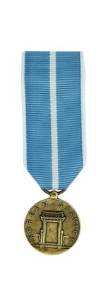 Korean Service Medal (Miniature Size)