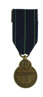 Navy Expert Rifleman Medal (Miniature Size)