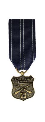 Coast Guard Expert Rifleman Medal (Miniature Size)