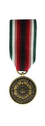 Merchant Marine Defense Medal (Miniature Size)