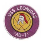 USS Leonidas AD-7 Patch