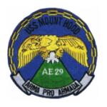 USS Mount Hood AE-29 Ship Patch