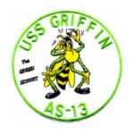 USS Griffin AS-13 Ship Patch