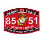 USMC MOS 8551 Close Combat Instructor Patch